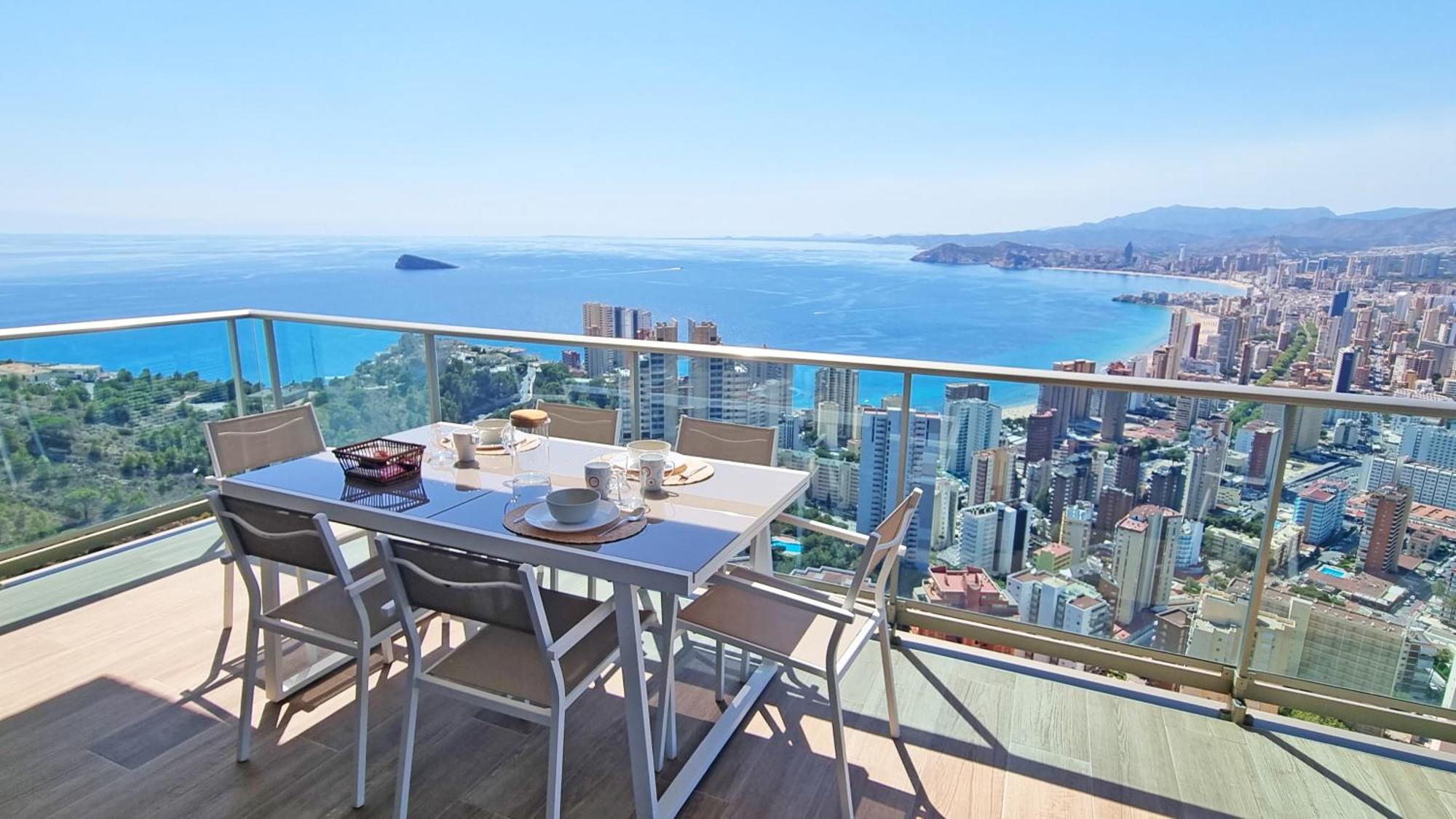 Skyscraper Apartment With Panoramic Views - Floor 38 Benidorm Exterior photo