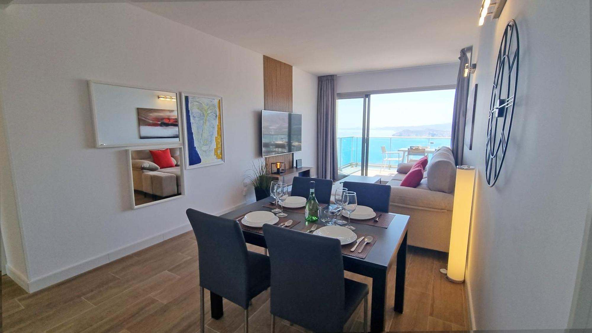 Skyscraper Apartment With Panoramic Views - Floor 38 Benidorm Exterior photo